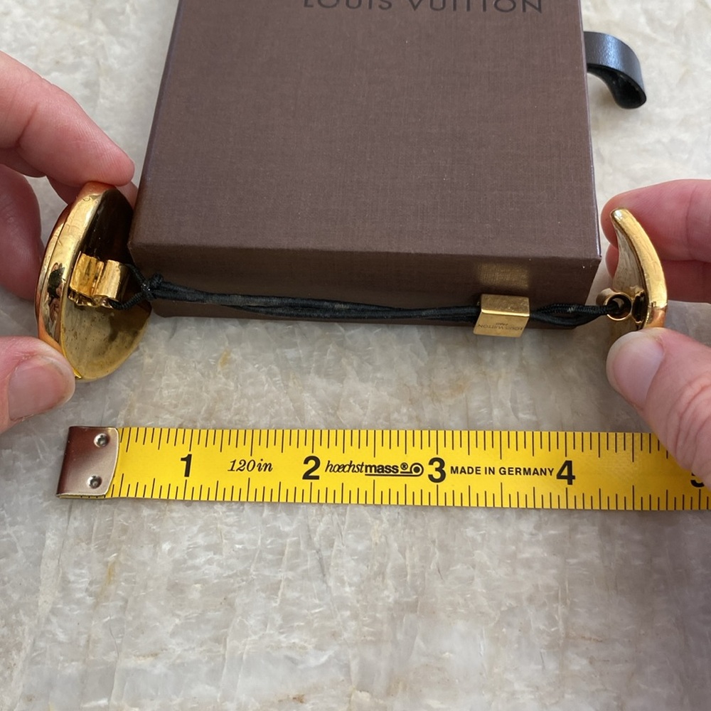 Louis Vuitton Enamel Multi-colored Hair Tie - Picture 10 of 12